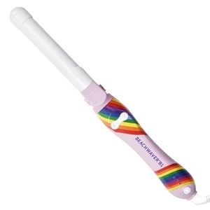 🎁 Beachwaver B1 Love Rotating Ceramic Barrel + Rainbow Love Storage Pouch 🌈 ❤️